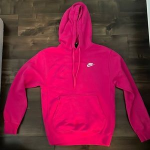 Pink womens Nike hoodie